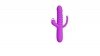 Wibrator króliczek potrójny Triple thruster